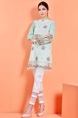 Printed & Embroidered Shirt