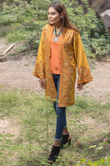 Dyed & Embroidered Dupatta