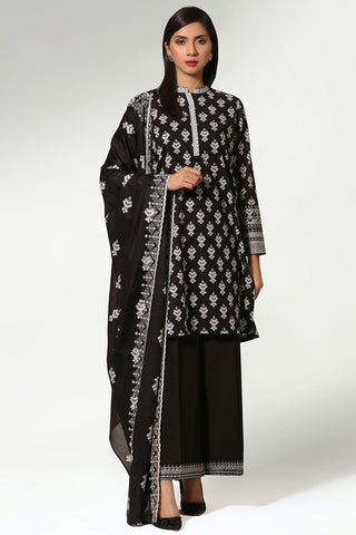 Printed & Embroidered suit
