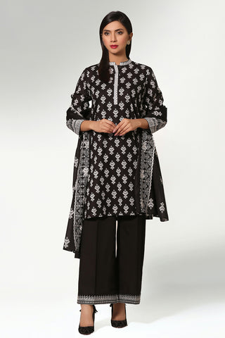 Printed & Embroidered suit