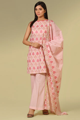 Dyed & Embroidered Suit