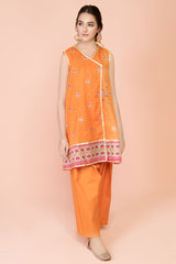 Printed & Embroidered Shirt