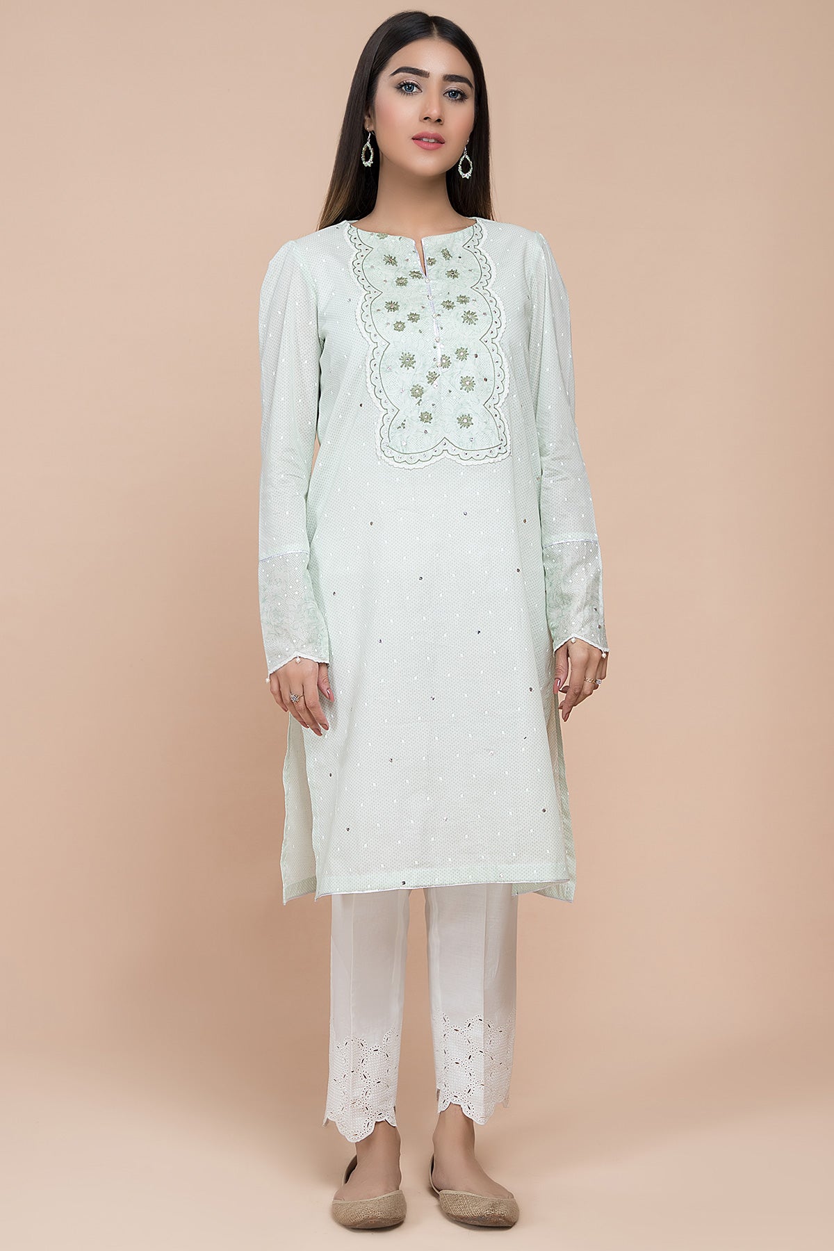 Printed & Embellished Shirt
