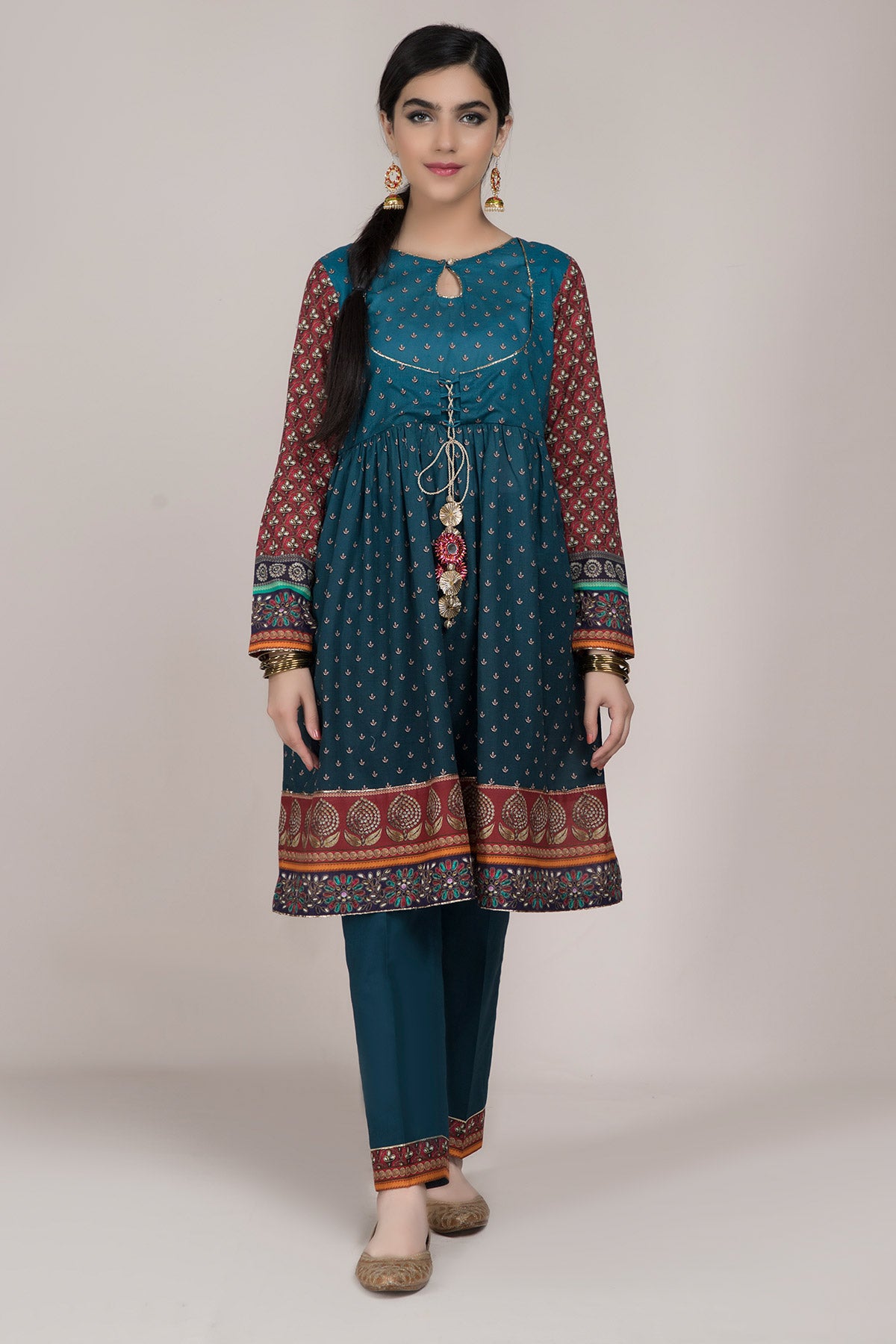 Digital Printed 2 Pcs Suit