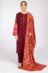 3 PIECE Khaddar Suit