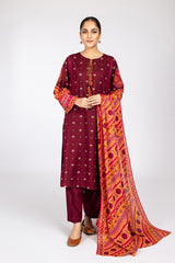3 PIECE Khaddar Suit