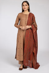3 PIECE Khaddar Suit