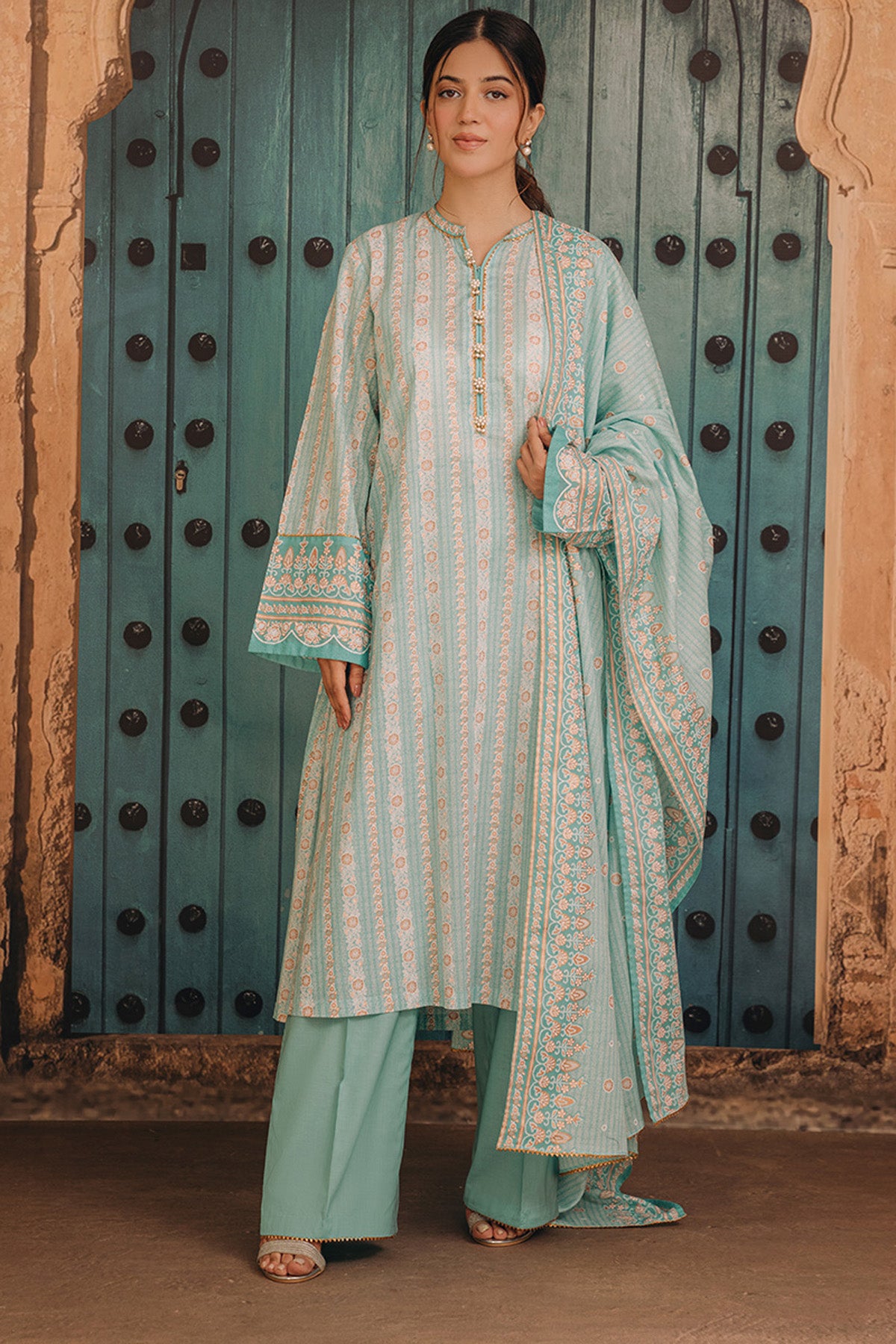 3 Piece Cotton Lawn Suit – Kayseria Pakistan