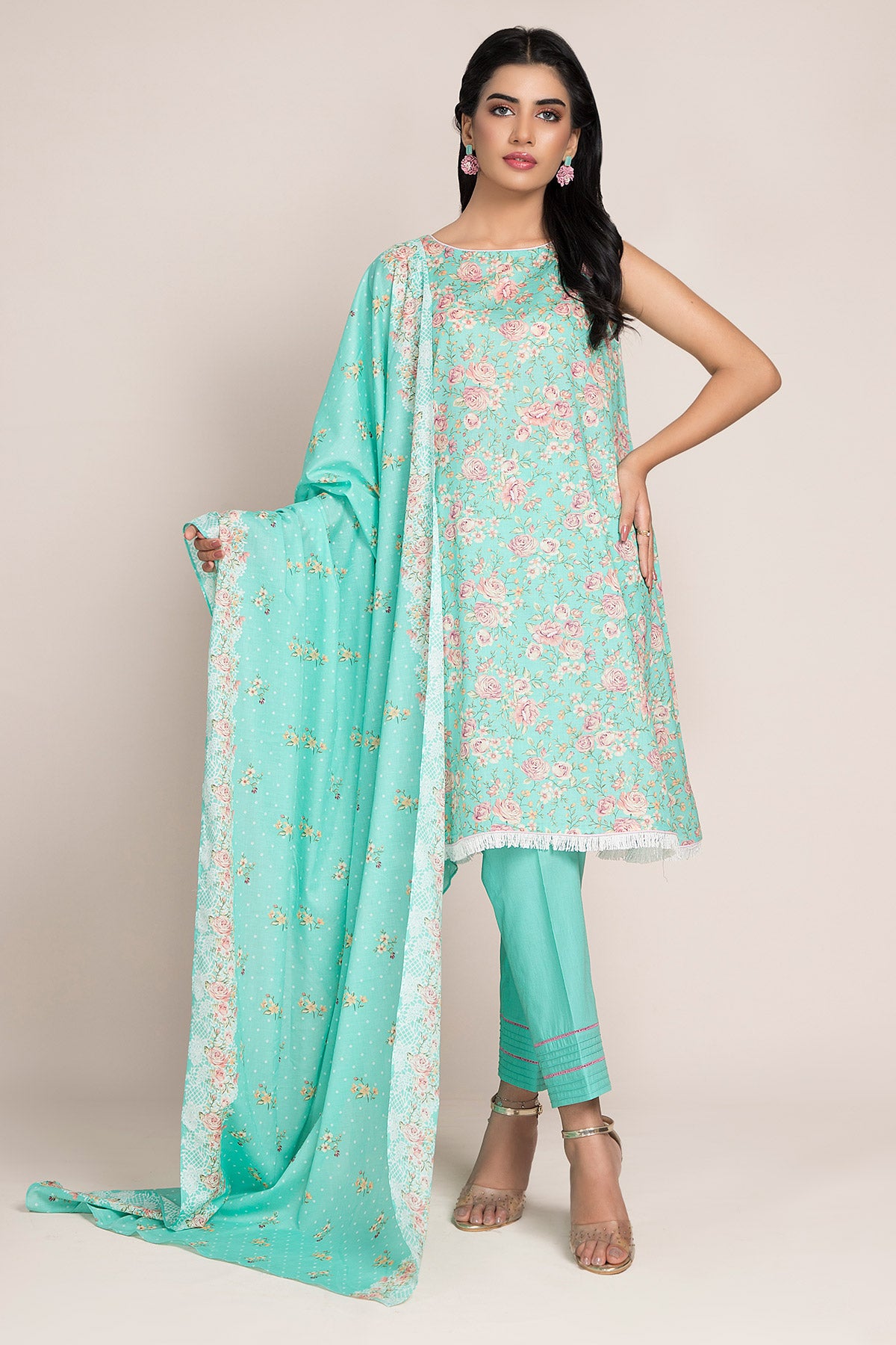 Printed 2 Pcs Suit