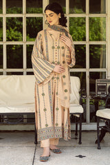 3 PIECE Cotton Karandi Suit