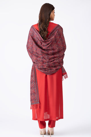 1 Piece Viscose Karandi Shawl