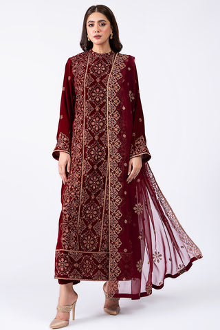 3 Piece Velvet Suit