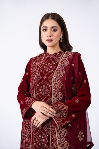 3 Piece Velvet Suit