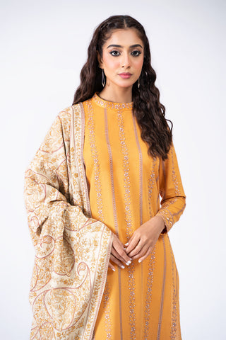 3 Piece Viscose Karandi Suit