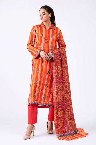 3 Piece Pk Raw Silk Suit