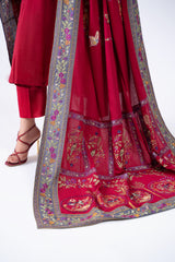 1 Piece Viscose Karandi Shawl