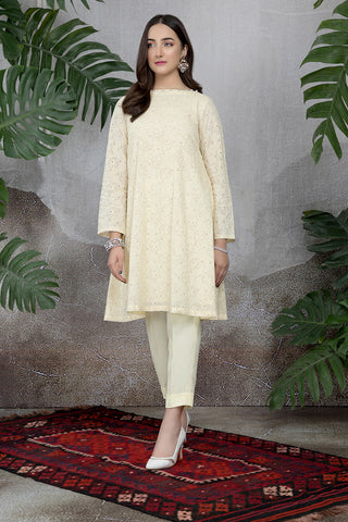 Dyed & Embroidered 2 Pcs Suit