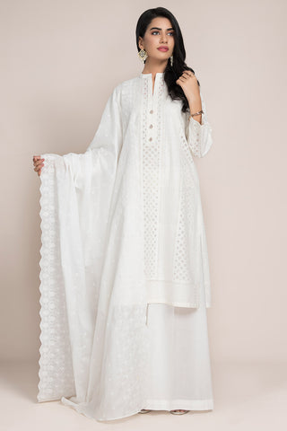 Dyed & Embroidered Dupatta