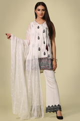 Embroidered dupatta