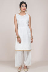 Dyed & Embroidered Shalwar