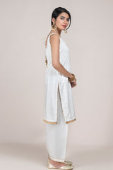 Dyed & Embroidered Shalwar