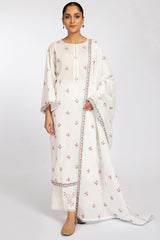 1 Piece Cotton Lawn Dupatta