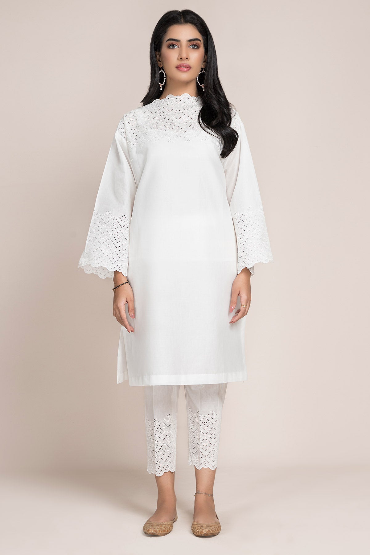 Dyed & Embroidered Shalwar