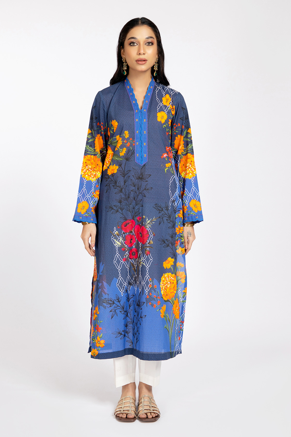 1 Piece Cotton Lawn Shirt