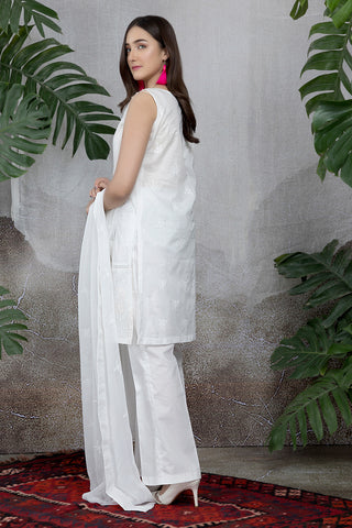Dyed,Embr & Embellished 3Pcs