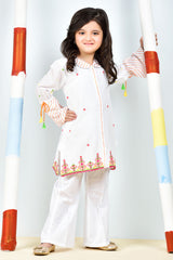 Printed & Embroidered Shirt