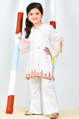 Printed & Embroidered Shirt