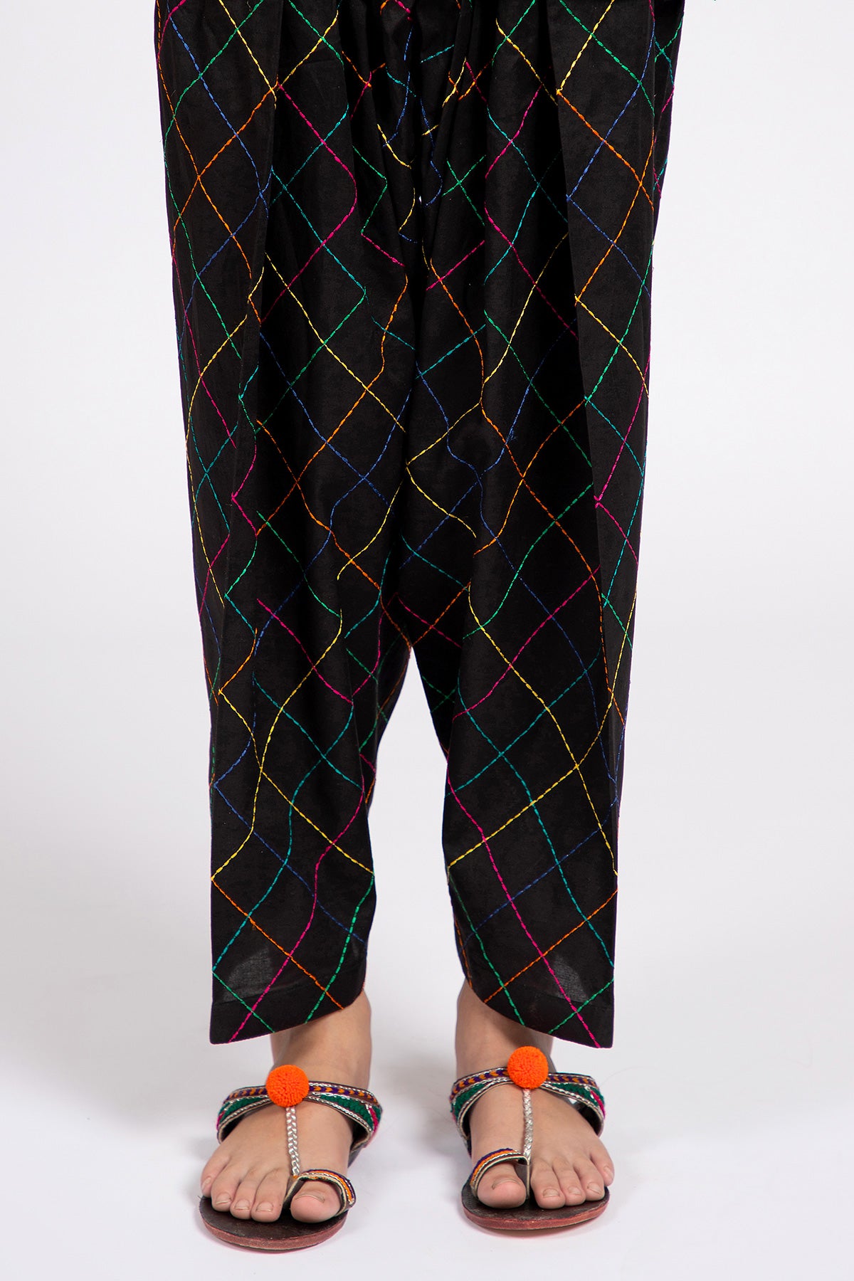 1 Piece Cambric Shalwar