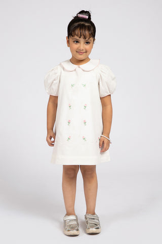 1 Piece Finer Cambric Frock
