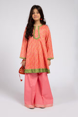 2 Piece Cotton Lawn Shirt & Sharara