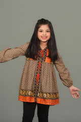 Printed And Taselled Flared Shirt