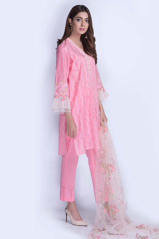 Printed & Embroidered Suit