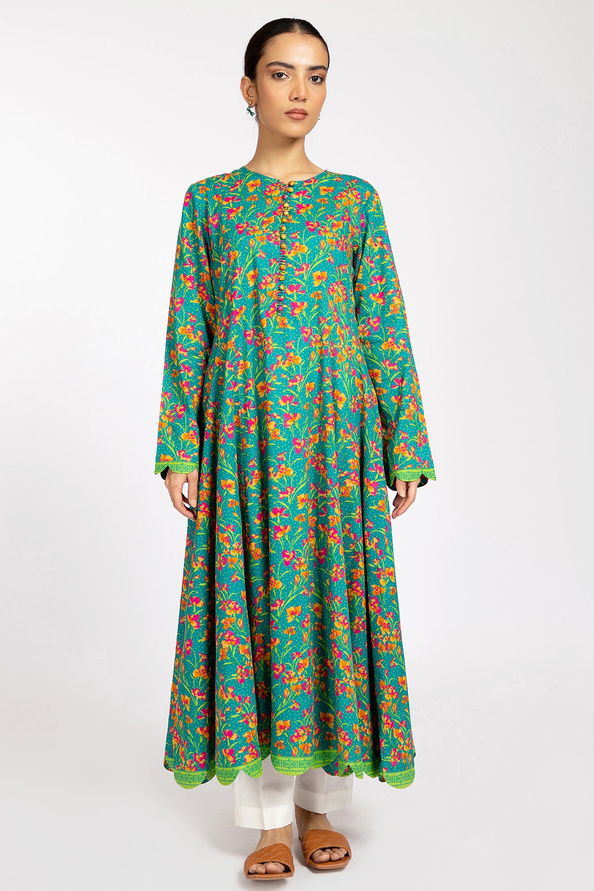 1 Piece Cotton Lawn Shirt Kayseria Pakistan