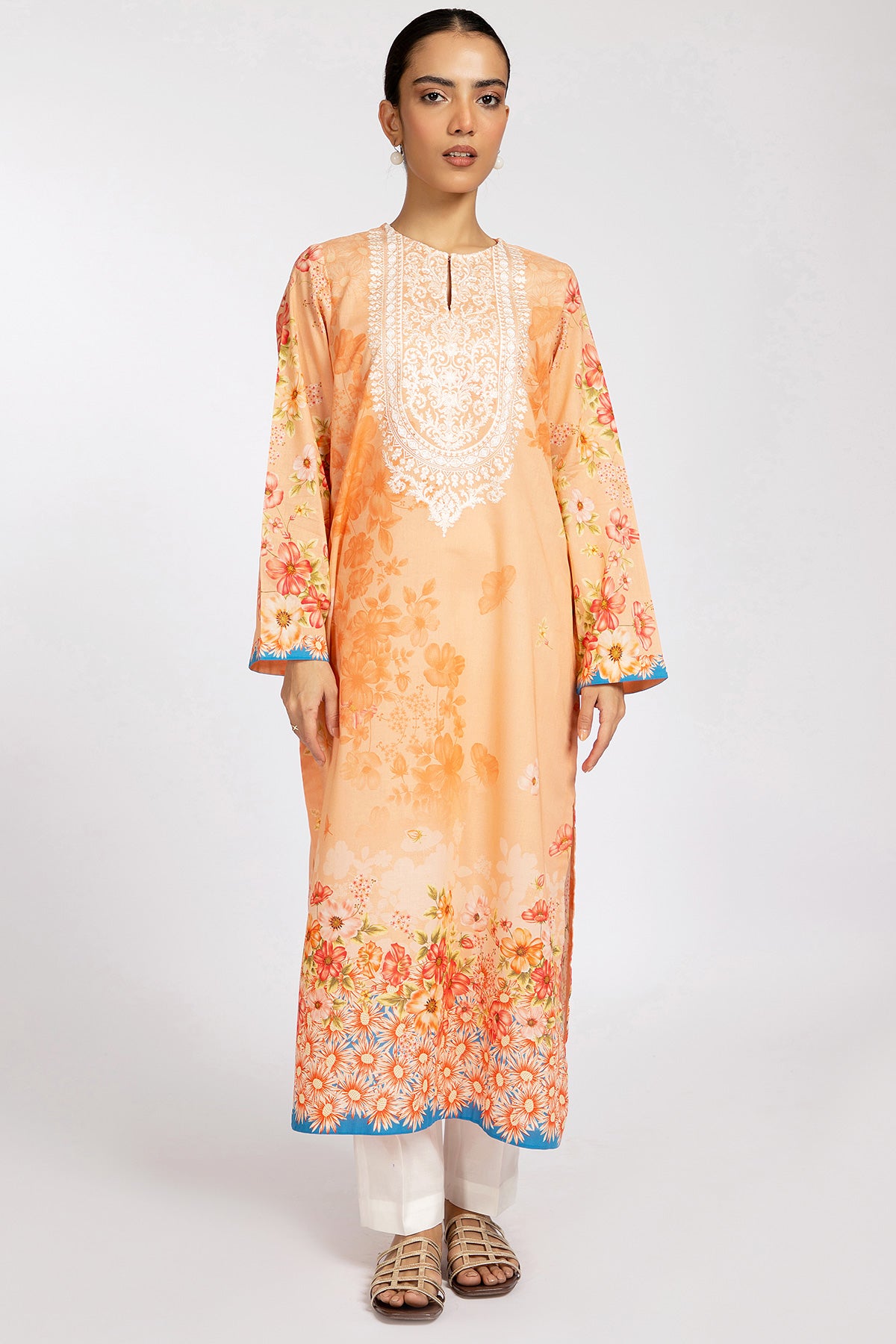 1 Piece Cotton Lawn Shirt