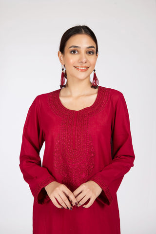 2 Piece Linen Viscose Shirt & Shalwar