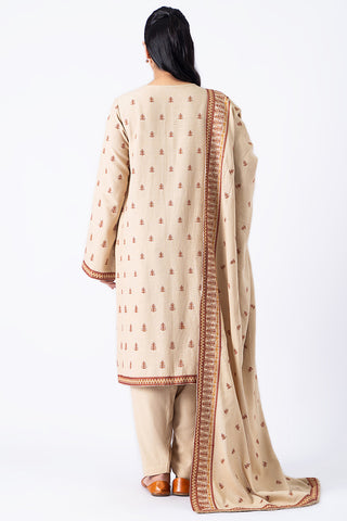 3 Piece Cotton Karandi Suit
