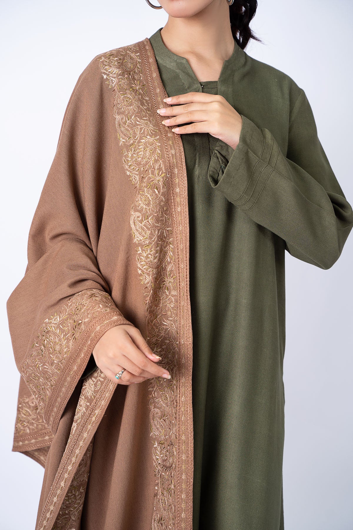 1 Piece Cotton Karandi Shawl Kayseria Pakistan