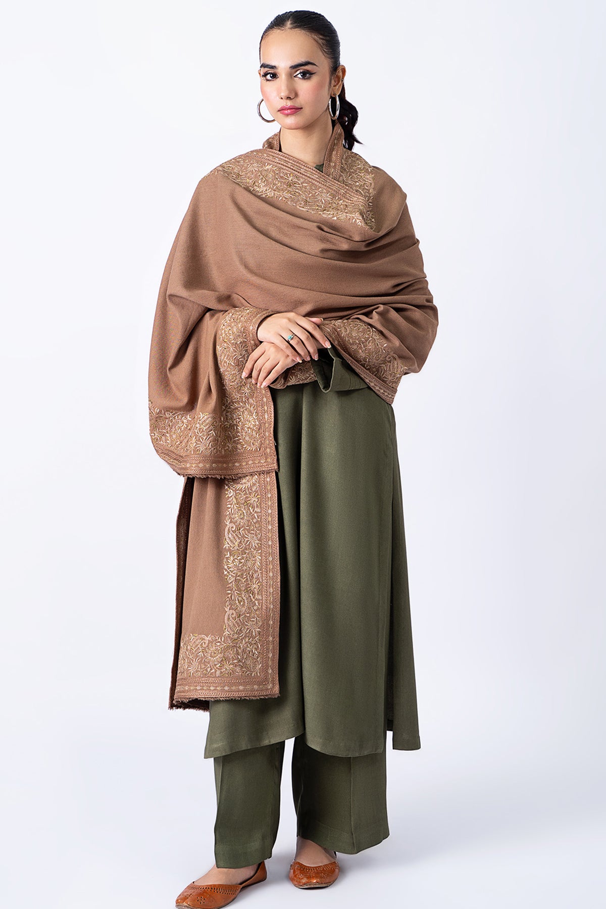 1 Piece Cotton Karandi Shawl Kayseria Pakistan