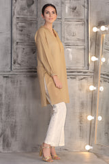 Shimmer embroidered shirt
