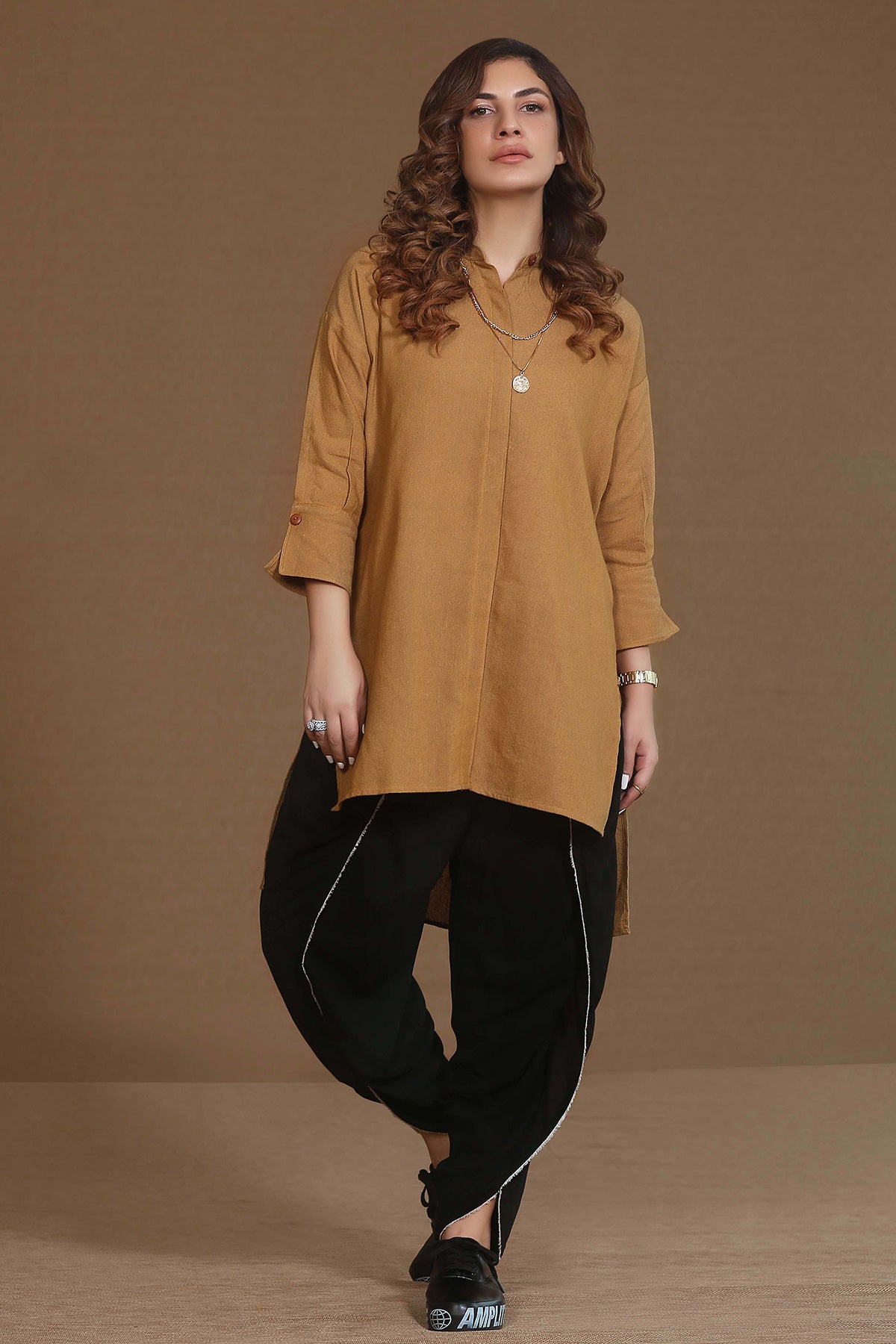 Plain khaddar top
