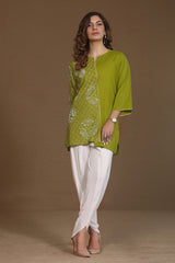 Embroidered top