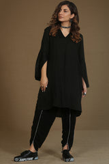 Plain black shirt