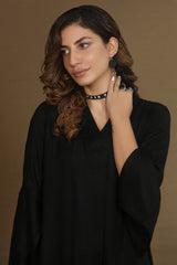 Plain black shirt