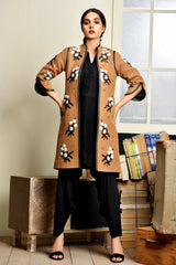 BEEDED WOOL JACKET