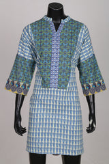 Boxy Shirt With Floral Print