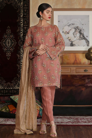 Embroidered And Hand Embellished Suit
